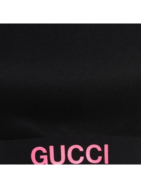Top retro Gucci Vintage czarny