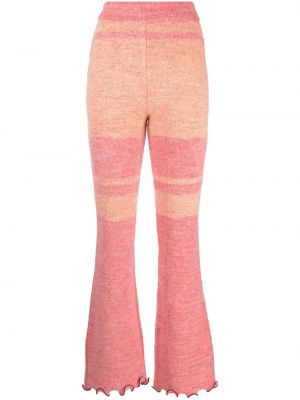 Pantalon à rayures en tricot Andersson Bell