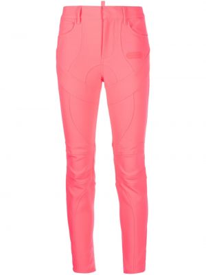 Smala byxor med passform Dsquared2 rosa