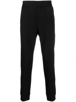 Teplákové nohavice s výšivkou Armani Exchange čierna