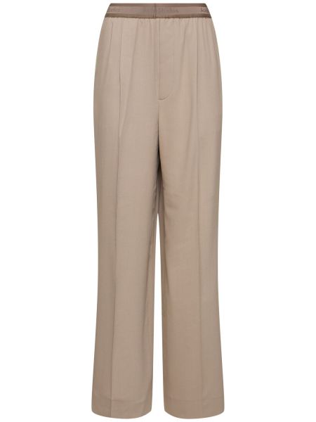 Ull bukse Acne Studios beige