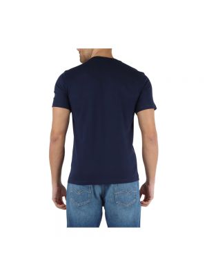Camiseta de algodón Replay azul