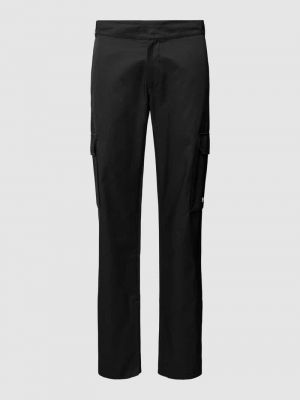 Czarne spodnie cargo Karl Lagerfeld