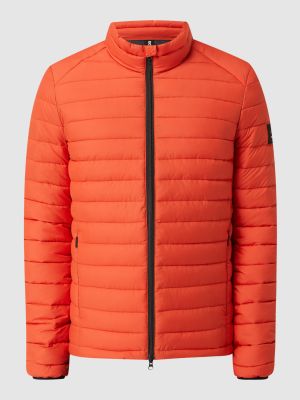 Pikowana kurtka ze stójką Ecoalf pomarańczowa