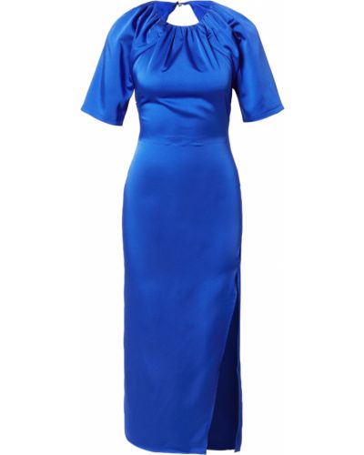 Коктейлна рокля Warehouse синьо