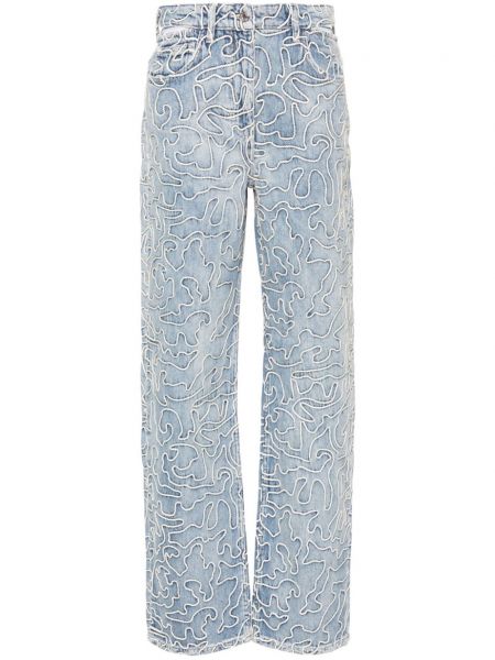 Straight jeans mit stickerei Iro