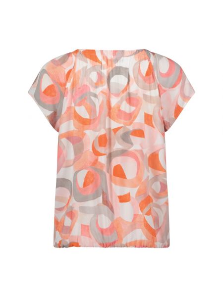 Casual bluse mit print Betty Barclay pink