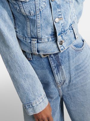 Giacca di jeans Khaite blu