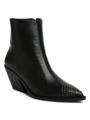 Členkové topánky Eva Longoria čierna