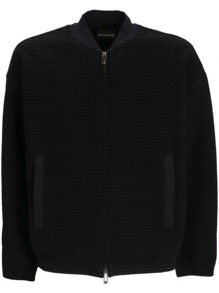 Ilgas megztinis Emporio Armani juoda