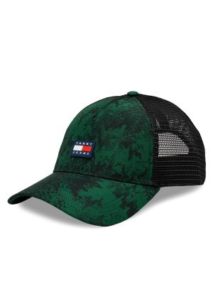 Καπέλο με σχέδιο Tommy Jeans πράσινο