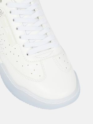 Sneakersy z kryształkami Stella Mccartney białe