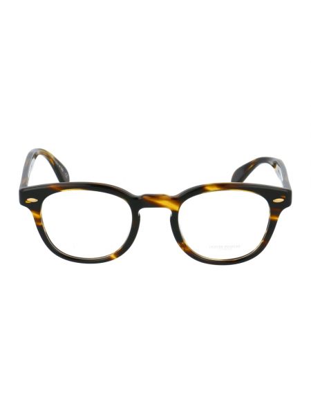 Okulary Oliver Peoples brązowe