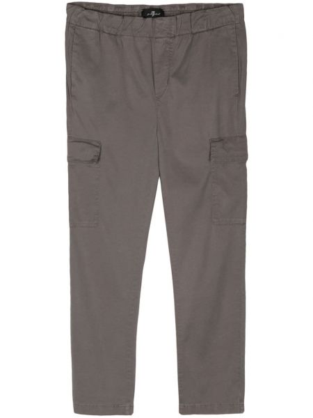 Pantalon cargo slim avec poches 7 For All Mankind gris