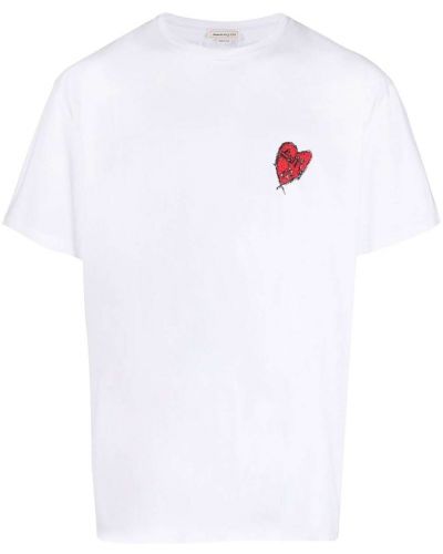 T-shirt Alexander Mcqueen vit