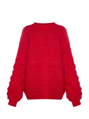 Пуловер Izia червено