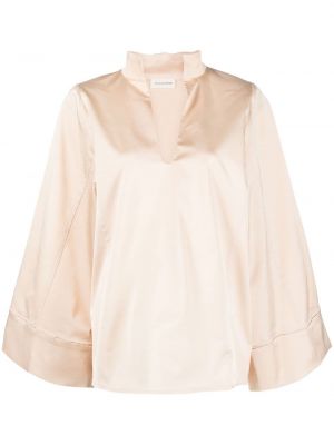Вълнена блуза By Malene Birger розово