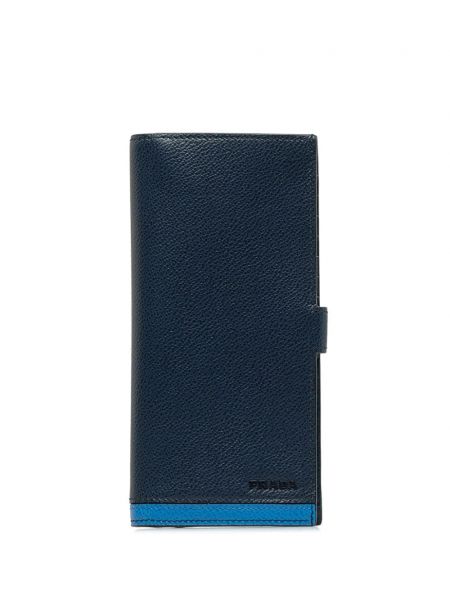 Peňaženka Prada Pre-owned modrá