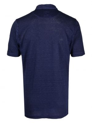 Leinen t-shirt 120% Lino blau