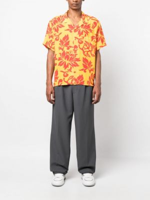Chemise à fleurs avec manches courtes à imprimé tropical Erl