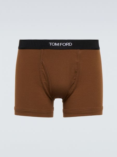 Bavlnené boxerky Tom Ford béžová