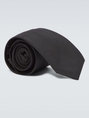 Cravate en nylon Prada noir