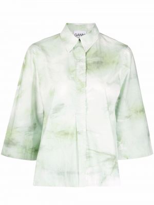 Camisa Ganni verde
