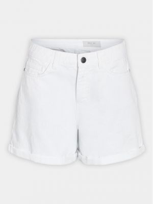 Shorts en jean large Noisy May blanc