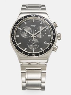 Часы Swatch серебряные