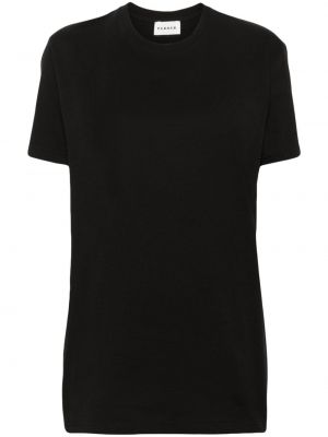 T-shirt brodé en coton P.a.r.o.s.h. noir