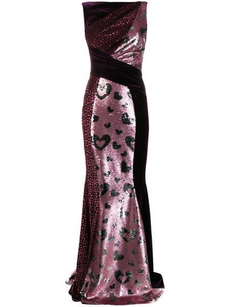 Вечернее платье Talbot Runhof, розовое