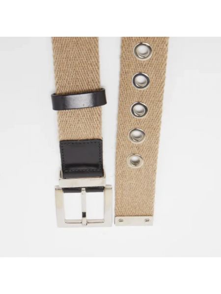 Cinturón de cuero Dolce & Gabbana Pre-owned beige