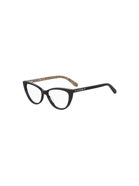 Czarne okulary Love Moschino