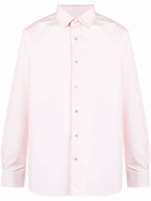 Bomull skjorte Paul Smith rosa