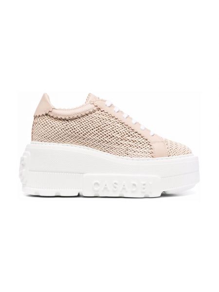 Sneakersy Casadei różowe