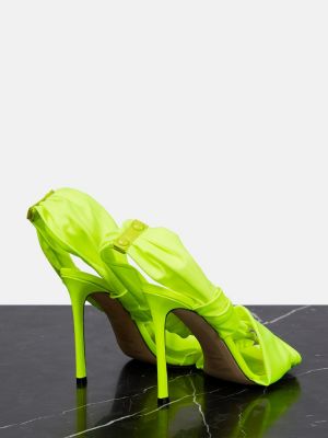 Džerzej sandále Jimmy Choo zelená