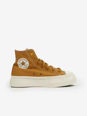 Csillag mintás sneakers Converse Chuck Taylor All Star sárga
