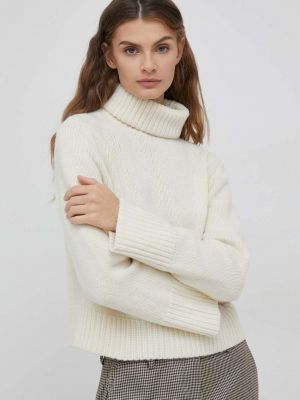 Gyapjú pulóver Polo Ralph Lauren bézs