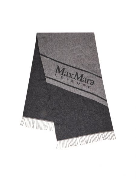 Серый шарф Max Mara Leisure