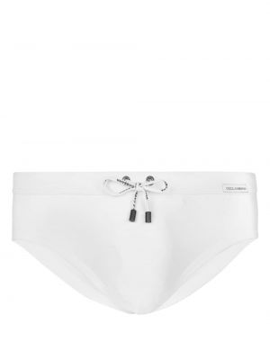 Παντελόνι κολύμβησης Dolce & Gabbana λευκό