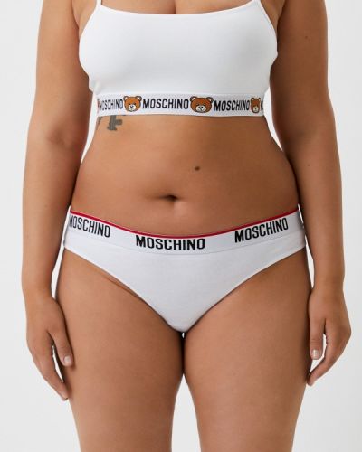 Трусы Moschino Underwear, белые