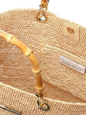 Shopper handtasche Heidi Klein beige