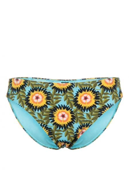Bikini s cvetličnim vzorcem Marlies Dekkers modra