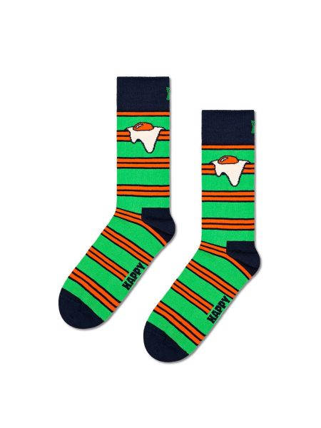 Calcetines a rayas Happy Socks verde