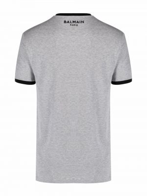 Camiseta ajustada Balmain gris