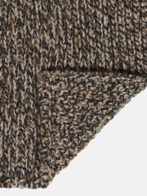 Sciarpa di lana di cachemire Chloã© marrone