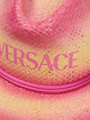 Sombrero Versace rosa