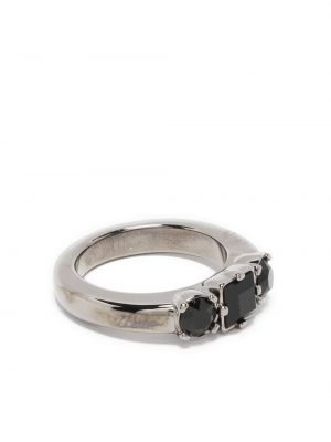 Křišťálový prsten Dsquared2 stříbrný