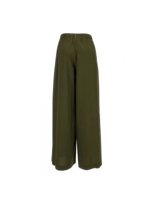 Pantalones bootcut Federica Tosi verde