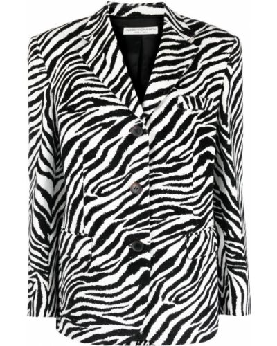 Blazer mit print mit zebra-muster Alessandra Rich